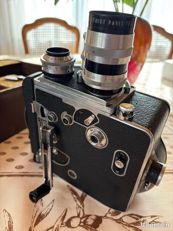 Caméra Paillard Bolex H16 Kern - 1956 Avec 3 Objectifs (très Bel état)