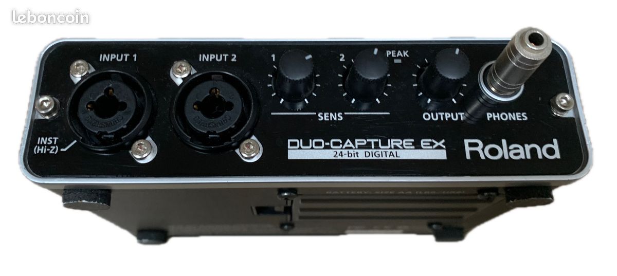 Carte son Roland Duo-Capture EX Instruments de musique