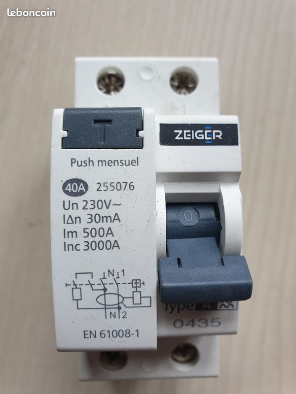 Disjoncteur differentiel 30 mA (image 1)