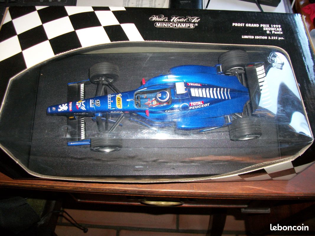Minichamps 1:18 F1 Prost Peugeot AP 01 O. Panis 1998 Modell Nr: 180 980011