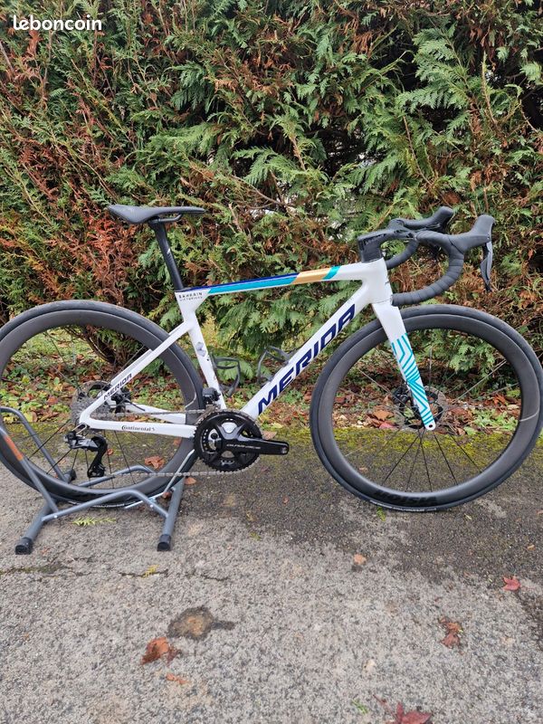 Cadre Vélo Route Carbone Merida Reacto Team Disc 2024 - Taille S - Occasion Bon état