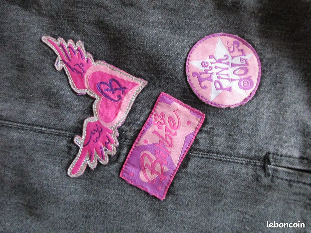 Jean gris Barbie 8 ans (image 2)