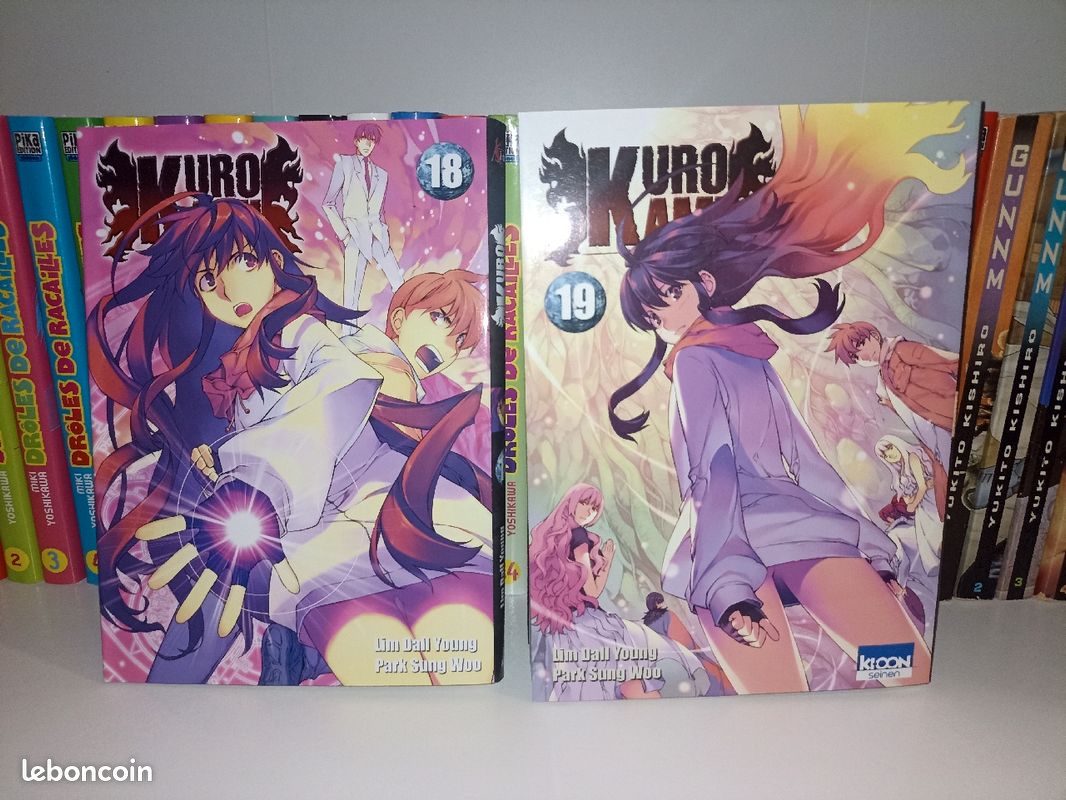 Mangas Kurokami tome 18 et 19 - Livres