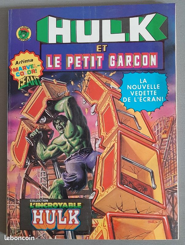 Bd HULK et le petit garçon (image 1)