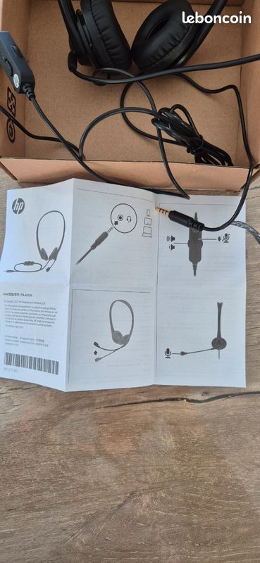 Casque micro HP Stéréo 3.5 mm (image 3)