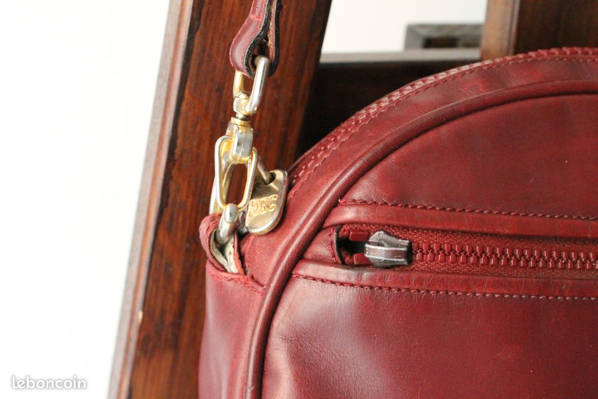 Céline sac à main modèle Triomphe vintage en cuir (image 4)