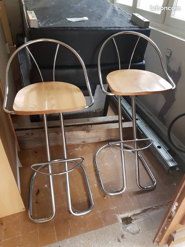 Meuble bar + chaises (image 2)