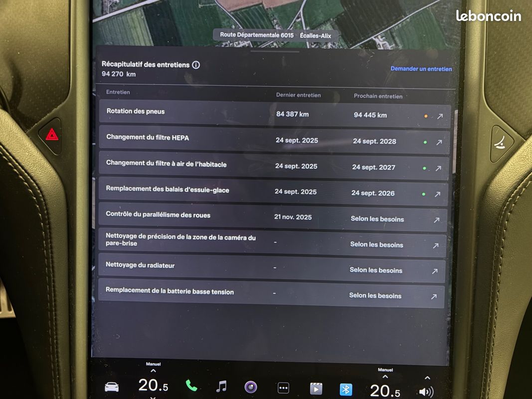 TESLA MODEL-S P100DL ELECTRIC 795CH 100KWH PERFORMANCE LUDICROUS 4WD DUAL-MOTOR BVa (image 20)