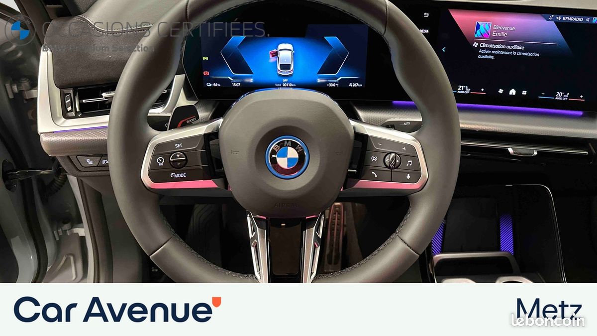 BMW iX2 eDrive20 204ch BVA M Sport (image 15)