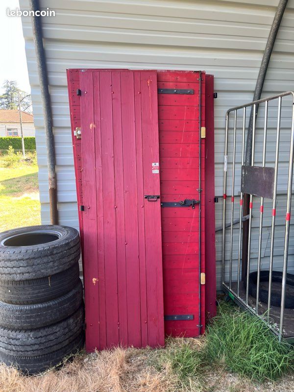 Lot de 5 paires de volets provençaux bois + 2 volets seuls (image 3)