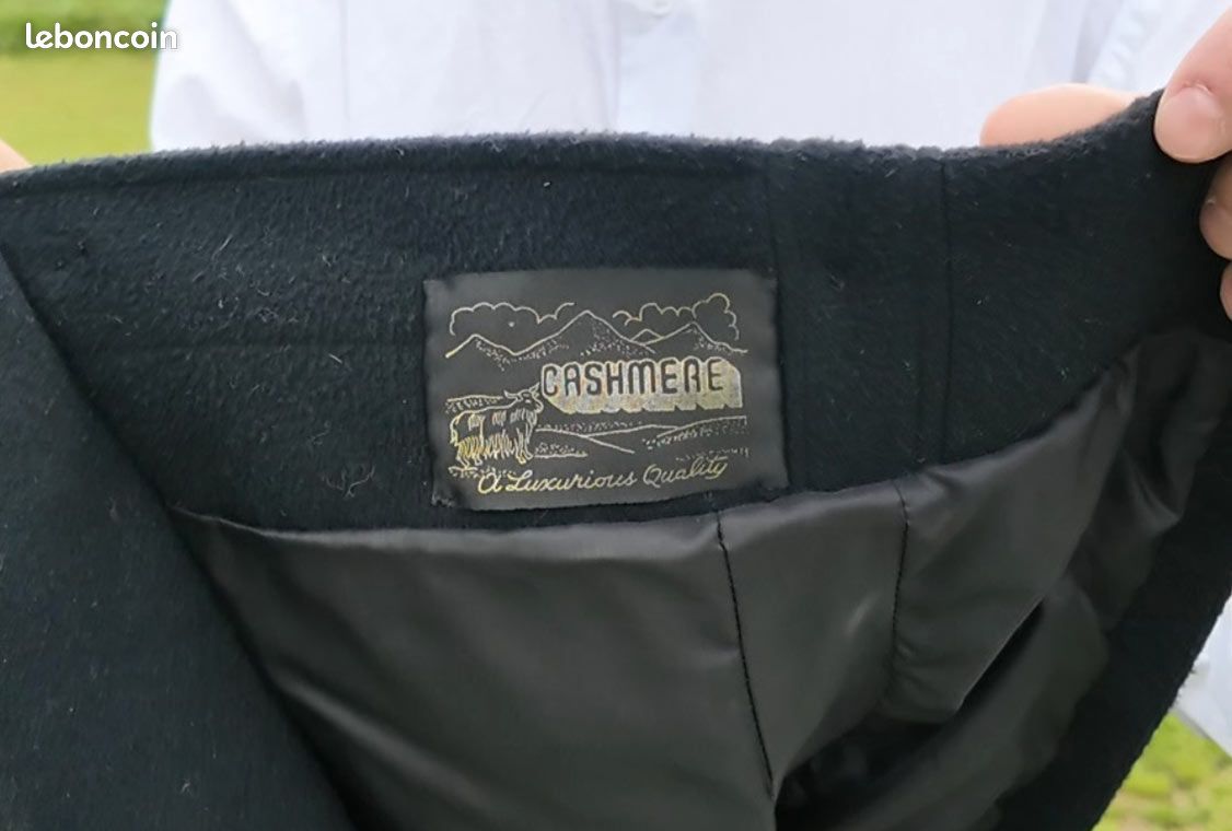 Veste Cashmere Noire (image 4)