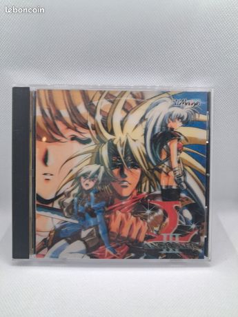 Jeu Sega Saturn 'Langrisser 3' - Version Japonaise NTSC-J Complète, Bon état