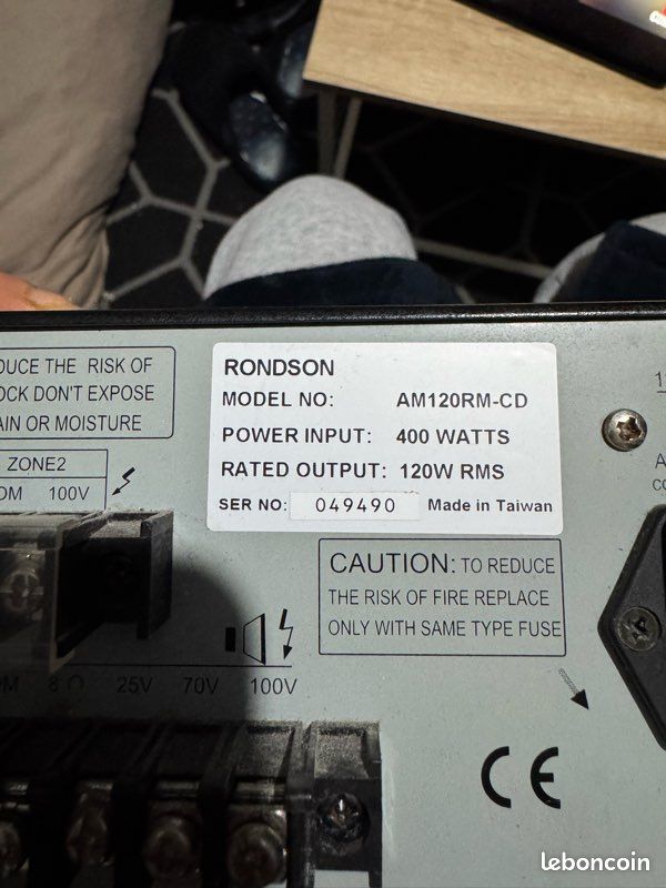 Un nouvel ampli chez Rondson ! - Audiofanzine