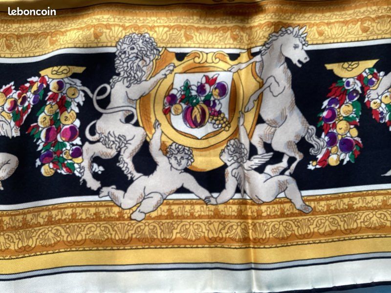 Foulard carré Céline 85x85 soie (image 3)