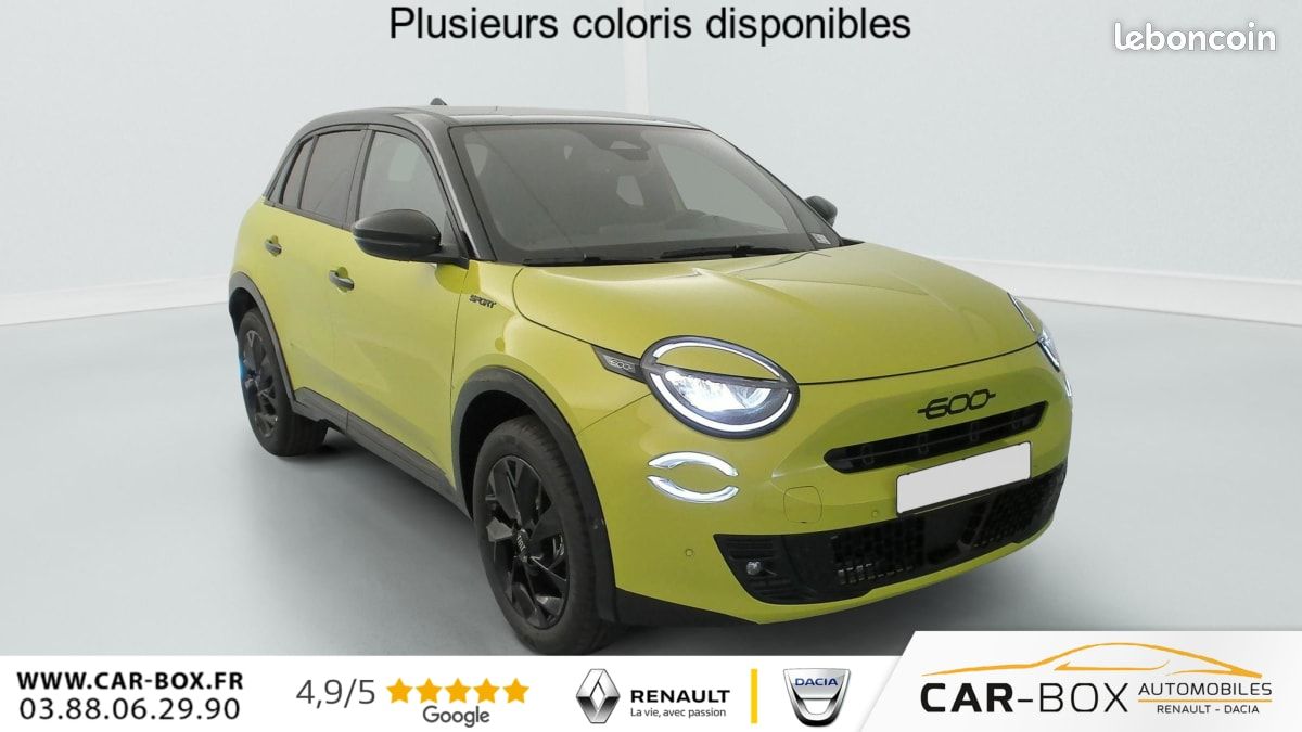 Fiat 600 T-Gen 3 1.2 Hybrid 145ch eDCT6 Sport (image 1)