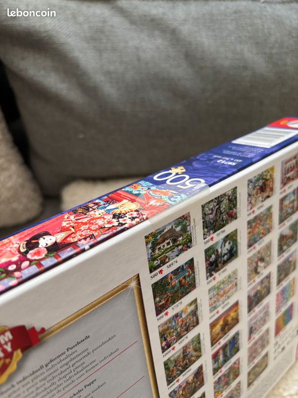 Puzzle 500 pièces chats japon (image 7)