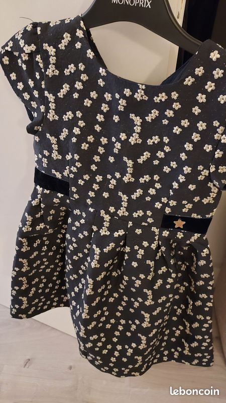 Robe fille fête sergent major 7 ans (image 2)