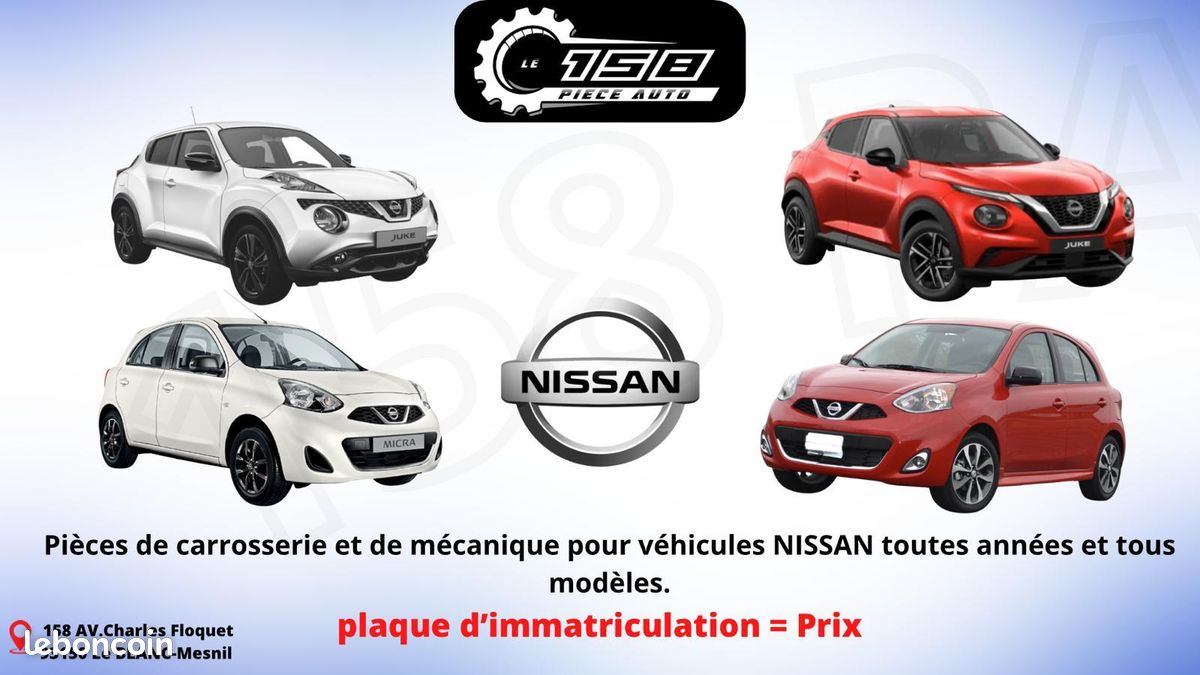 Pieces carrosserie auto Nissan (image 1)