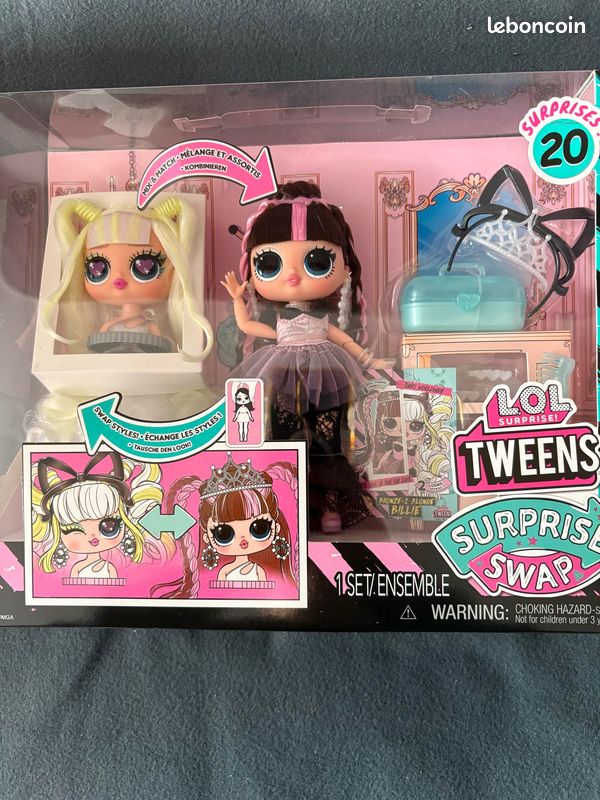 L.O.L. Surprise Tweens Surprise Swap Series - Bronze-2-Blonde Billie (image 2)