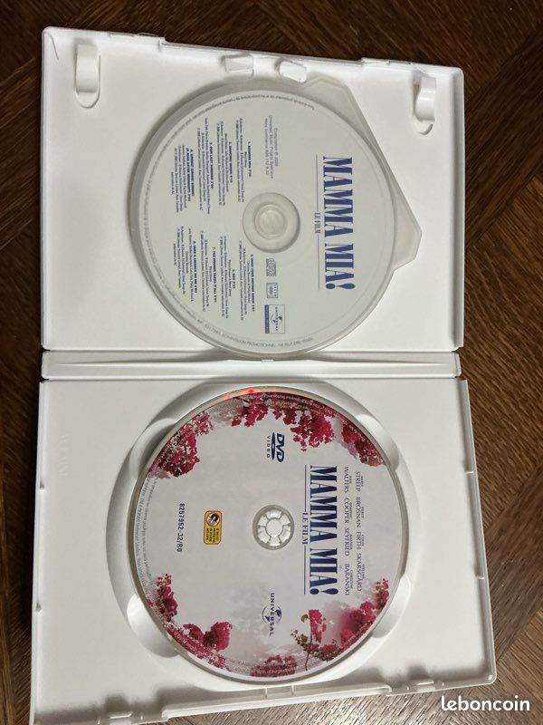 DVD MAMAMIA coffret cadeau avec ce bande originale (image 2)
