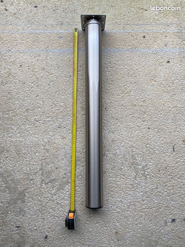 Pied plan de travail Inox 90cm (image 1)