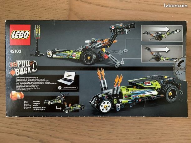 Instructions Lego 42103 Dragster LEGO TECHNIC 42103 Dragster TOYBOX