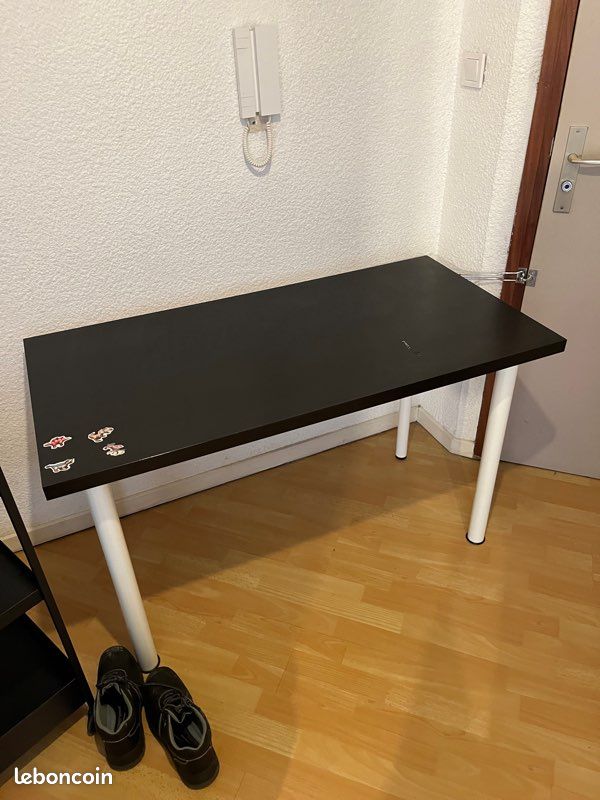 Bureau bois noir (image 3)