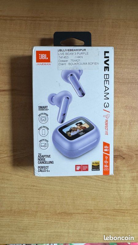 Écouteurs JBL Beam 3 (image 1)