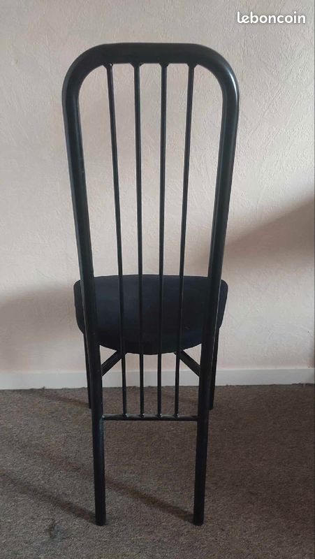 Chaise tubulaire année 80 90 (image 2)