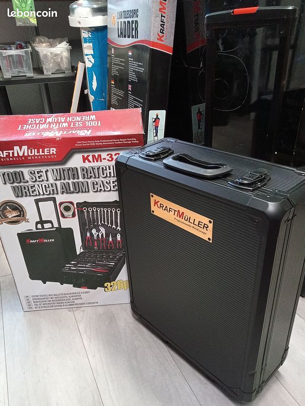 Werkzeugkoffer 326-TLG, PRO, KRAFTMÜLLER - Belgien, A-Ware