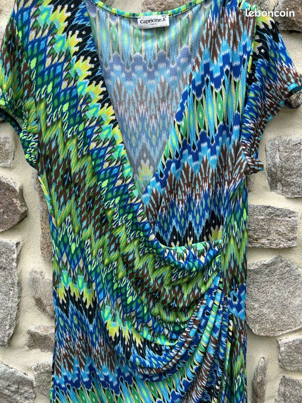 Robe fluide colorée taille 42/44 (image 2)