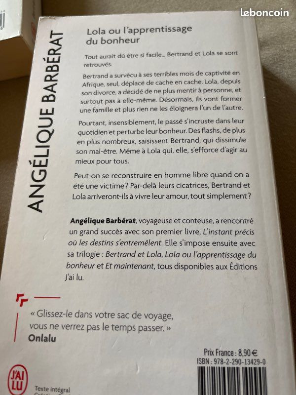 Lot de 3 livres de poche Angélique Barberat (image 4)