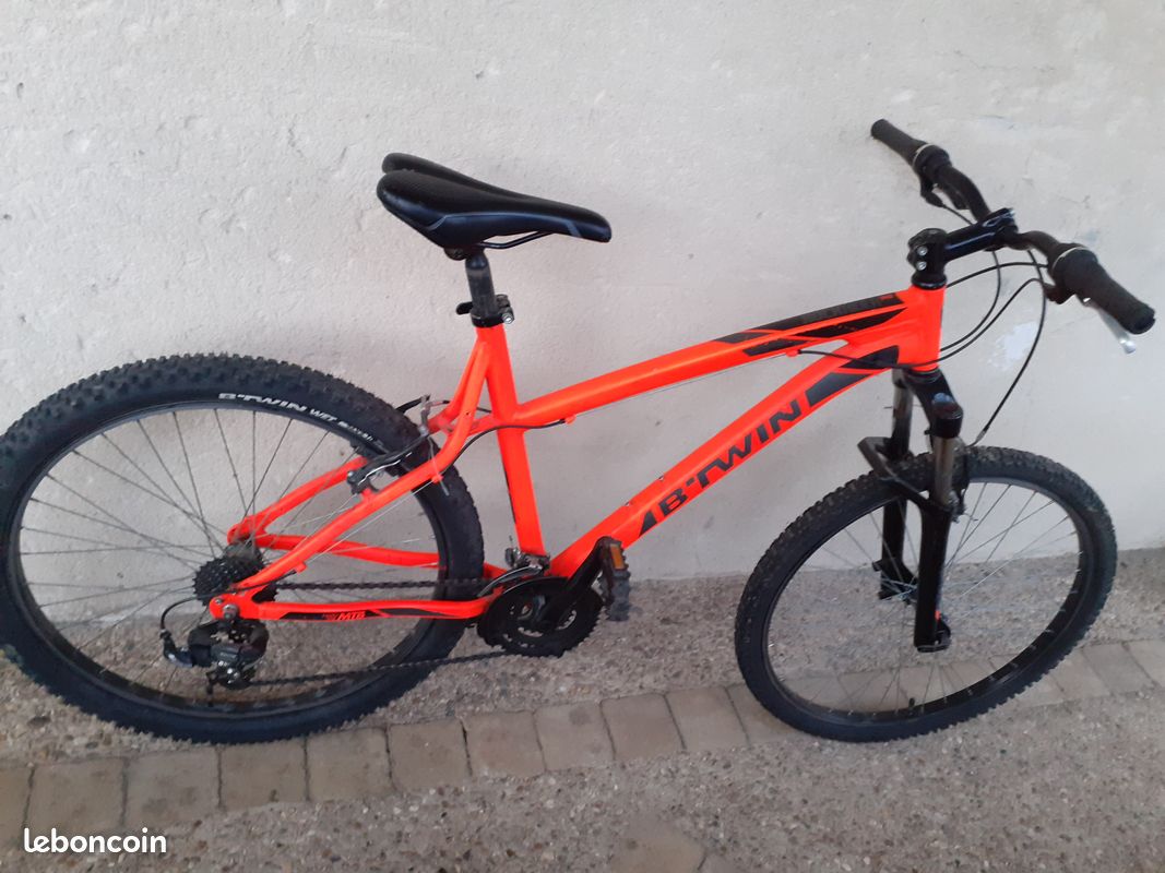 Vélo Rockrider Orange Rockrider 340 Taille S 26 Pouces Btwin Vtt
