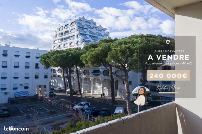 Appartement 2 pièces 44 m²