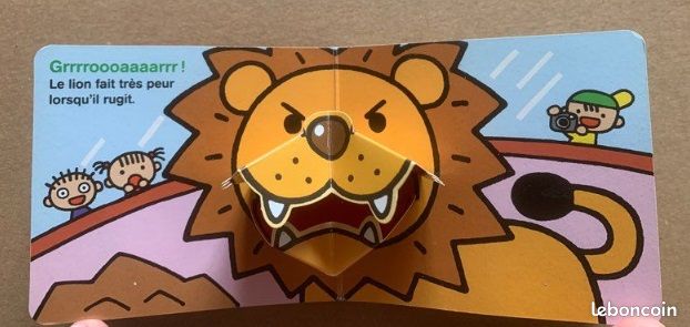 Livre pop-up Minipops ‘’ Vive le zoo ‘’ (image 6)