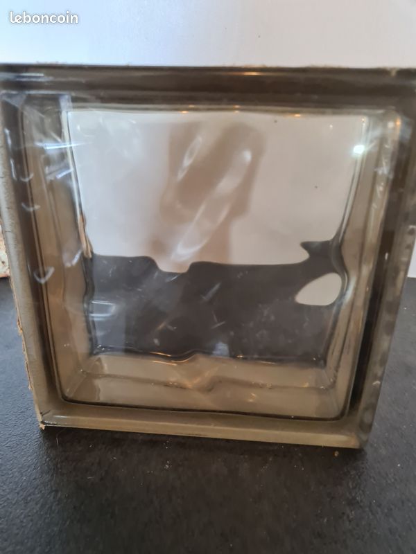 Pavés de verre carrés 19x8 (image 1)