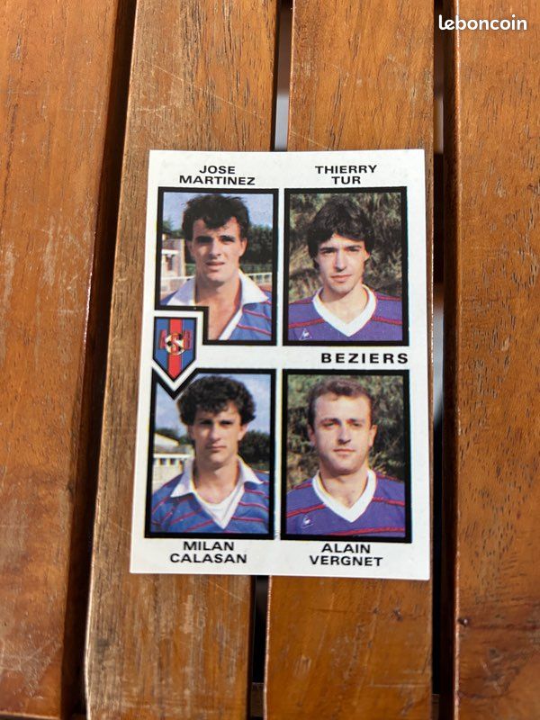 Sticker Panini Foot 1985 - Division 2 - Besançon N°363 - Neuf (non Collé)