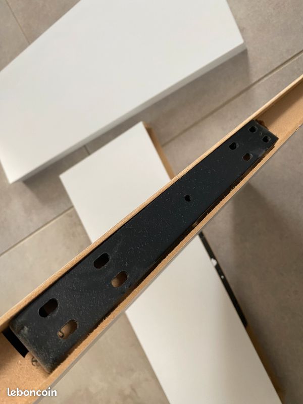 Lot 3 étagères blanches (image 3)
