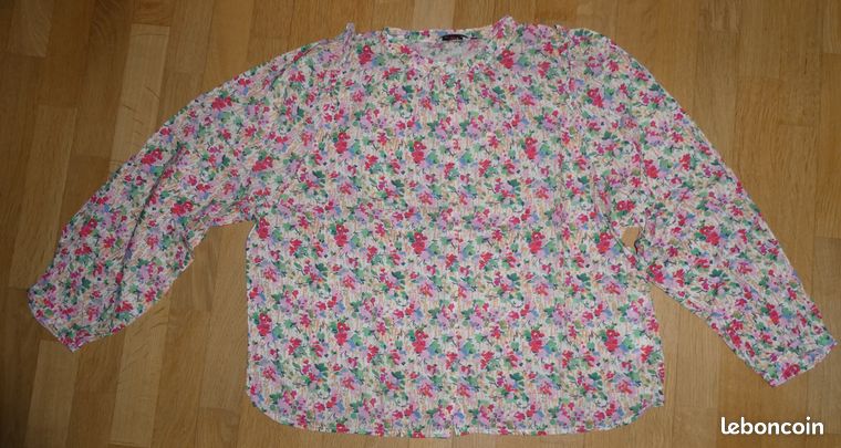 Blouse cyrillus 12 ans : Achat occasion | Chemises et blouses (fille) Cyrillus 12 ans (140-152 cm) Très bon état