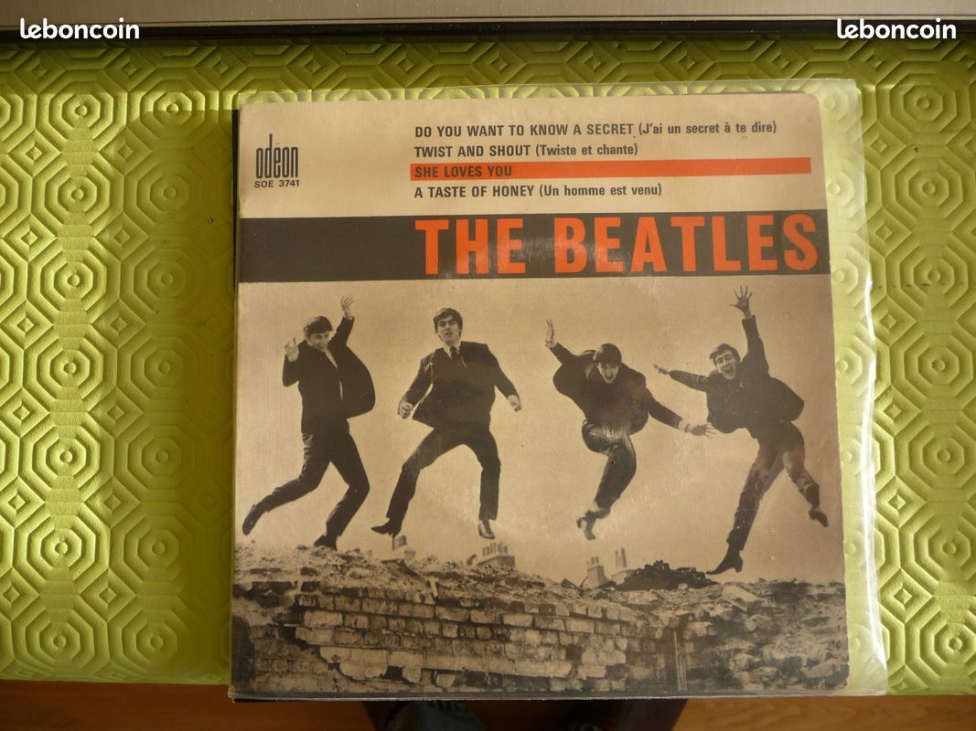 45T Beatles Odéon SOE 3741 très rare (image 1)