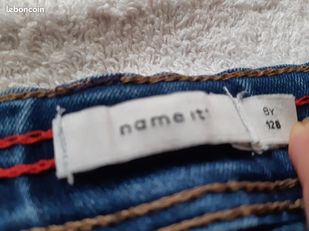 Short en jean Name it 8 ans garçon (image 3)