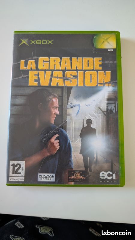 Jeu Xbox "La Grande Évasion" – Édition rare, état correcte (image 1)