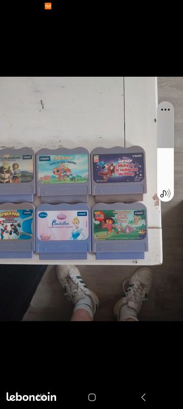 jeux vsmile mickey la recherche de pluto version fr
