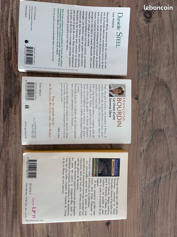 3 livres de poche Danielle STEEL (image 2)