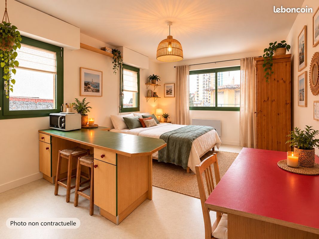 Appartement 1 pièce 24 m² · à Brest · 24 m² · 500 €/mois