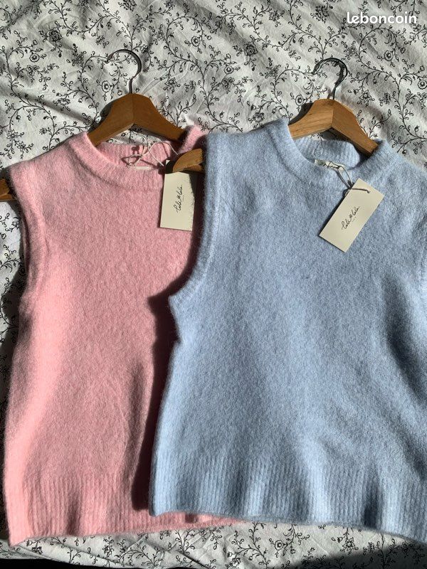 Pull sans manches rose Lili & Lala (image 4)