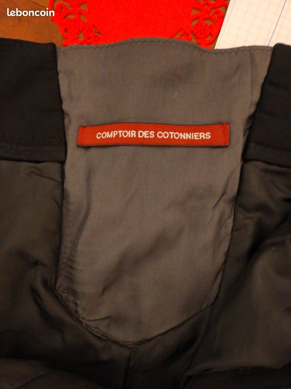 Jupe noir marque Comptoir des cotonniers T40 (image 5)