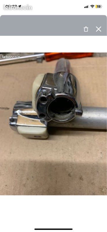 Manette De Vélo Saker Pour Motobécane Mobylette 8424 - Poignée D'occasion