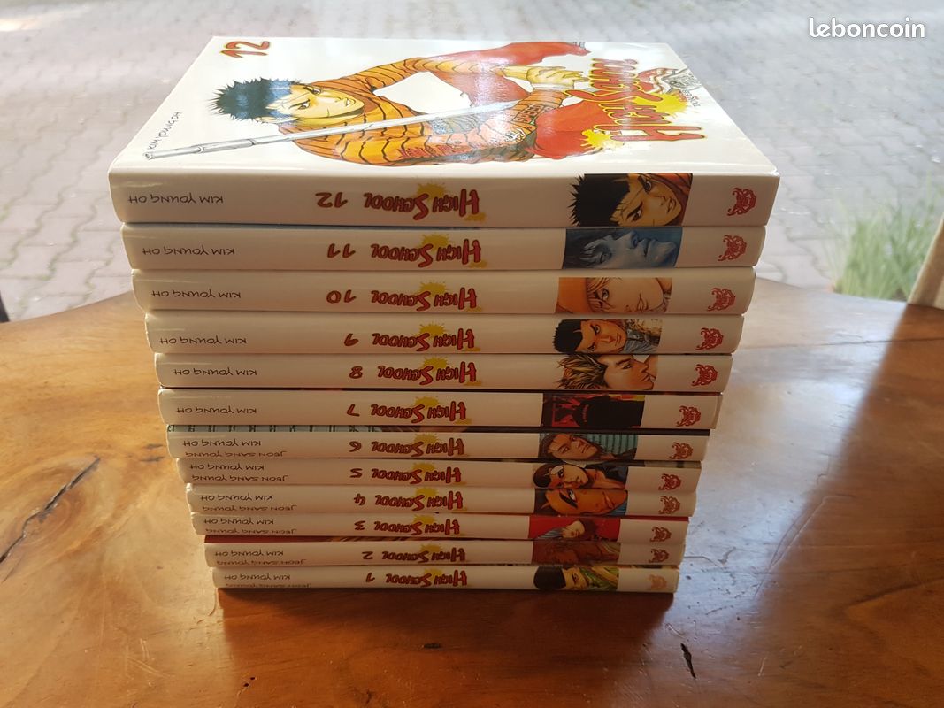 Manhwa High school 1-12 collection complete (image 1)
