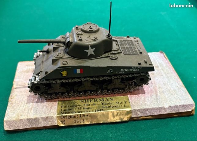Char Solido n* 87 Sherman lance roquettes M4 A3 - Collection